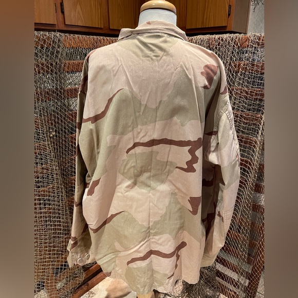 Mens TRU-SPEC Cotton Ripstop BDU Coat 2XL Tactical  Camo Uniform Shirt - Picture 2 of 10